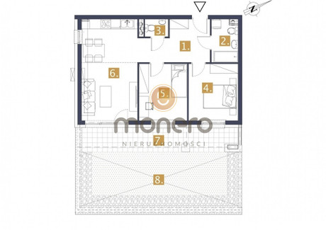 Mieszkanie na sprzedaż - Równa Radom, 57,38 m², 530 000 PLN, NET-158/13049/OMS