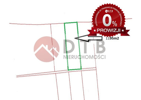 Działka na sprzedaż - Kromołów, Zawiercie, Zawierciański, 1195 m², 35 000 PLN, NET-DTB-GS-307