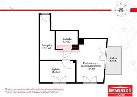 Mieszkanie na sprzedaż - Kraków-Śródmieście, Kraków, 47,67 m², 1 048 740 PLN, NET-33226/6342/OMS