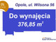 Lokal do wynajęcia - Thomasa Woodrowa Wilsona Opole, 376,85 m², 20 727 PLN, NET-680/3666/OLW