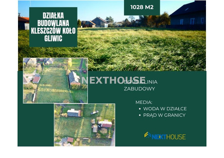 Działka na sprzedaż - Kleszczów, Rudziniec, Gliwicki, 1028 m², 280 000 PLN, NET-NXH-GS-4907