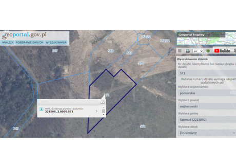 Działka na sprzedaż - Donimierz, Szemud, Wejherowski, 2128 m², 250 000 PLN, NET-17977/3470/OGS