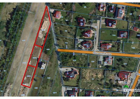 Działka na sprzedaż - Słonecznikowa Kiedrzyn, Częstochowa, 883 m², 298 454 PLN, NET-1101/4158/OGS