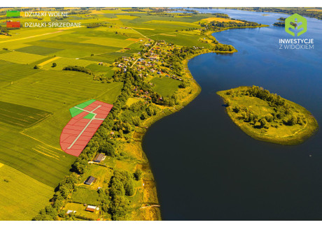 Działka na sprzedaż - Działka nad jeziorem 80 min od Gdańska Prabuty, Prabuty (gm.), Kwidzyński (pow.), 402 m², 47 900 PLN, NET-1127
