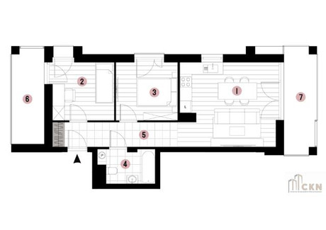 Mieszkanie na sprzedaż - Stelmachów Krowodrza, Kraków, 50,18 m², 748 000 PLN, NET-80451