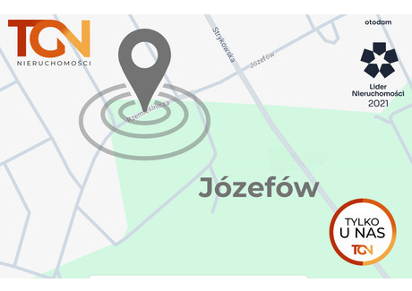 Działka na sprzedaż - Józefów, Zgierz, Zgierski, 1202 m², 279 000 PLN, NET-S855974