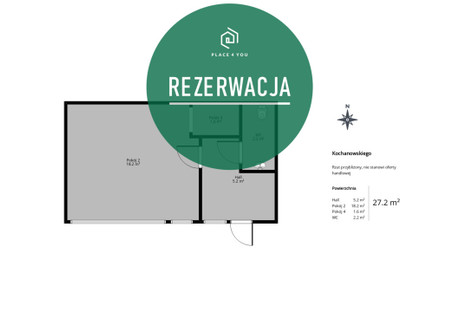 Lokal na sprzedaż - Jana Kochanowskiego Bielany, Warszawa, 27,2 m², 390 000 PLN, NET-32/14727/OLS