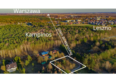 Działka na sprzedaż - Marianów, Leszno, Warszawski Zachodni, 1624 m², 454 720 PLN, NET-120/14727/OGS
