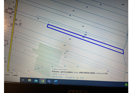Działka na sprzedaż - Jabłonów, Policzna, Zwoleński, 7700 m², 45 000 PLN, NET-1465/13924/OGS