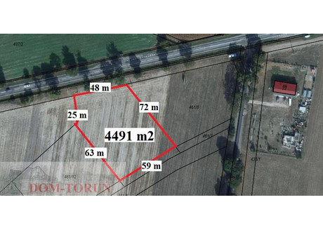 Działka na sprzedaż - Golub-Dobrzyń, Golubsko-Dobrzyński, 4491 m², 150 000 PLN, NET-2648