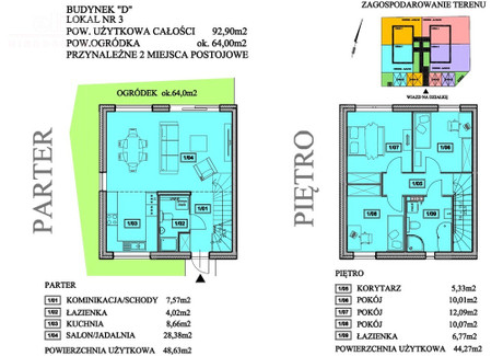 Dom na sprzedaż - Bukowo, Szczecin, 92,89 m², 779 000 PLN, NET-ELT33072