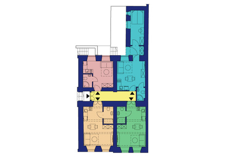 Mieszkanie na sprzedaż - Smoleńsk Nowy Świat, Stare Miasto, Kraków, 104,87 m², 1 499 000 PLN, NET-10265-5