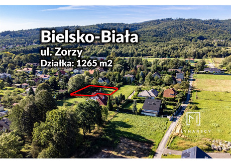 Działka na sprzedaż - Mikuszowice Śląskie, Bielsko-Biała, Bielsko-Biała M., 1265 m², 579 000 PLN, NET-KBM-GS-1266