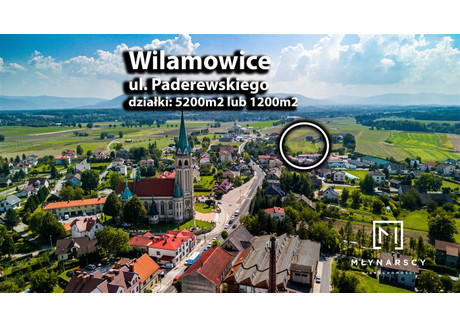 Działka na sprzedaż - Wilamowice, Bielski, 1191 m², 142 920 PLN, NET-KBM-GS-1552