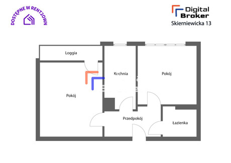 Mieszkanie na sprzedaż - Skierniewicka Wola, Warszawa, Warszawa M., 42,11 m², 660 000 PLN, NET-KNG-MS-5525