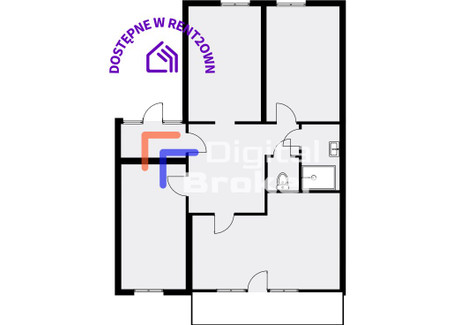 Mieszkanie na sprzedaż - Horbaczewskiego Gocław, Praga-Południe, Warszawa, Warszawa M., 58,82 m², 839 000 PLN, NET-KNG-MS-5464