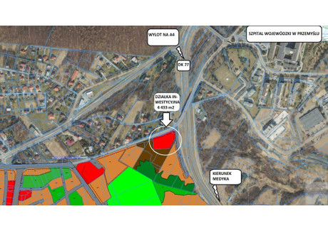 Działka na sprzedaż - Monte Cassino Przemyśl, 4433 m², 790 000 PLN, NET-2039/5738/OGS
