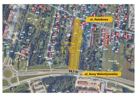 Działka na sprzedaż - Radom, 7721 m², 1 544 200 PLN, NET-248/4095/OGS