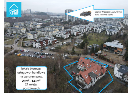 Lokal usługowy do wynajęcia - Myśliwska Morena, Gdańsk, 148 m², 9900 PLN, NET-HS767426