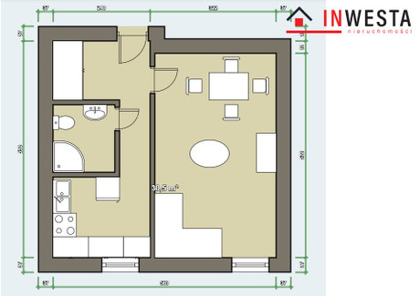 Mieszkanie na sprzedaż - Dwernickiego Grochów, Warszawa, Warszawa M., 30,5 m², 488 000 PLN, NET-MAR-MS-36051