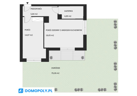 Mieszkanie na sprzedaż - Osiedle Piastów Mistrzejowice, Kraków-Nowa Huta, Kraków, 44,25 m², 660 000 PLN, NET-INF914482