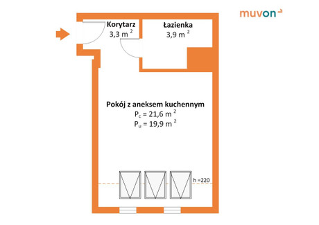 Mieszkanie na sprzedaż - Jagiellońska Szczecin, 27,1 m², 313 000 PLN, NET-1110/13397/OMS