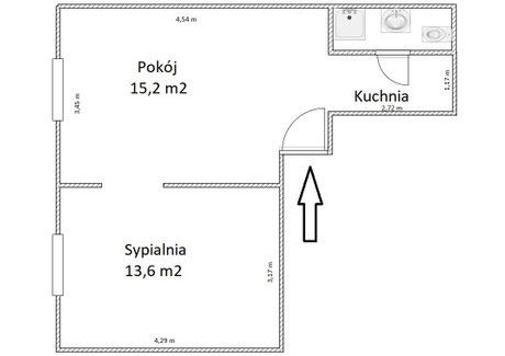 Mieszkanie na sprzedaż - Szlak Kraków-Śródmieście, Kraków, 33 m², 315 000 PLN, NET-19464