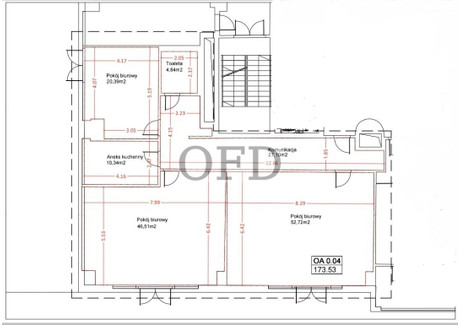 Biuro do wynajęcia - Wrocław-Fabryczna, Wrocław, 173 m², 2163 Euro (9344 PLN), NET-191