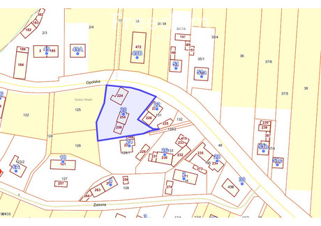 Działka na sprzedaż - Kotórz Wielki, Turawa, Opolski, 1459 m², 250 000 PLN, NET-9417/3685/OGS