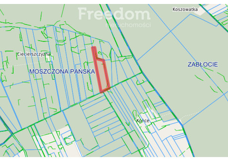 Działka na sprzedaż - Moszczona Pańska, Nurzec-Stacja, Siemiatycki, 19 351 m², 95 013 PLN, NET-7513/3685/OGS