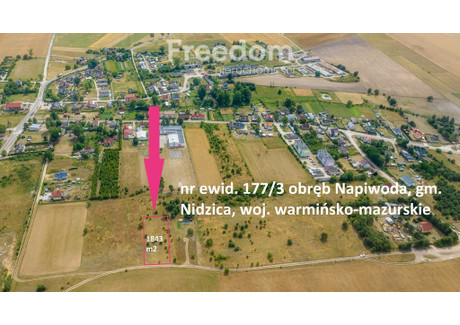 Działka na sprzedaż - Napiwoda, Nidzica, Nidzicki, 1843 m², 82 935 PLN, NET-6705/3685/OGS