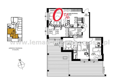 Mieszkanie na sprzedaż - Miasteczko Akademickie, Wieniawa, Lublin, Lublin M., 76,25 m², 1 207 360 PLN, NET-LEM-MS-8633-1