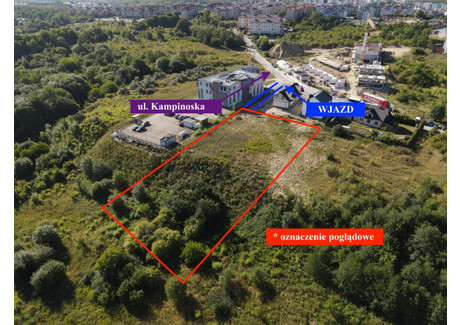 Działka na sprzedaż - Kampinoska Łostowice, Gdańsk, 2414 m², 999 000 PLN, NET-930350