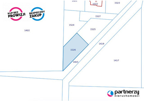 Działka na sprzedaż - Storczykowa Kosakowo, Pucki, 653 m², 425 000 PLN, NET-PAN491670