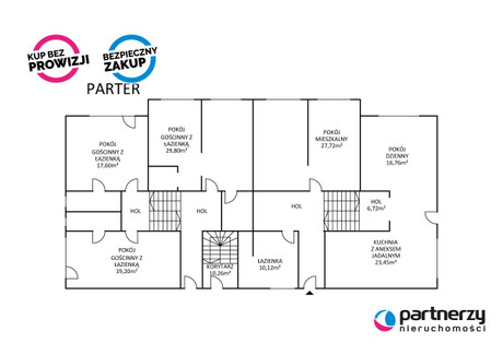 Hotel, pensjonat na sprzedaż - Inżynierska Władysławowo, Pucki, 749,26 m², 2 495 000 PLN, NET-PAN488843