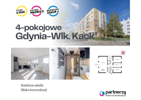 Mieszkanie na sprzedaż - Myśliwska Fikakowo, Gdynia, 85,26 m², 889 000 PLN, NET-PAN612595