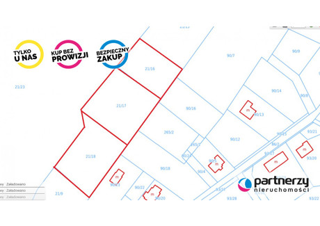 Działka na sprzedaż - Borówkowa Otomin, Kolbudy, Gdański, 6772 m², 1 489 000 PLN, NET-PAN350910441