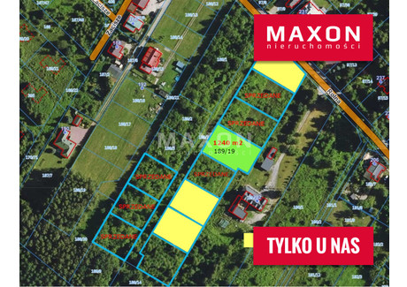 Działka na sprzedaż - Kajetany, Nadarzyn, Pruszkowski, 1240 m², 434 000 PLN, NET-7768/GS/MAX