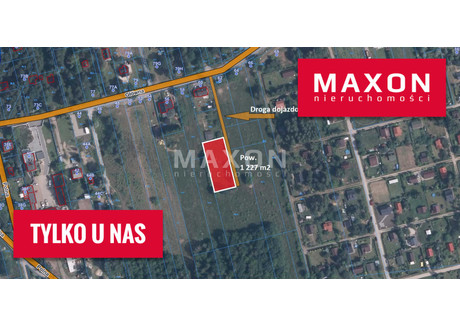 Działka na sprzedaż - Rynia, Nieporęt, Legionowski, 1227 m², 349 000 PLN, NET-7109/GS/MAX