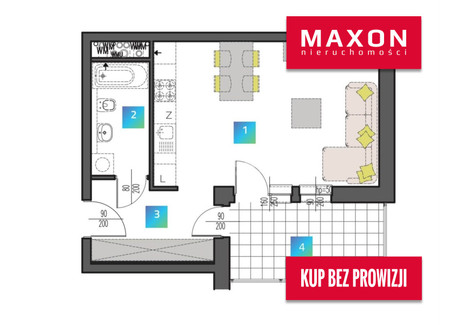 Mieszkanie na sprzedaż - Gdańska Łódź, 36,24 m², 427 632 PLN, NET-61720/MS/MAX