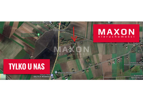 Działka na sprzedaż - Radzyminek, Naruszewo, Płoński, 13 098 m², 1 375 290 PLN, NET-7136/GS/MAX