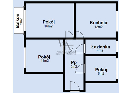 Mieszkanie na sprzedaż - Lubuska Krzyki, Wrocław-Krzyki, Wrocław, 54 m², 619 000 PLN, NET-879932