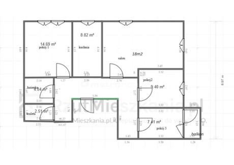 Mieszkanie na sprzedaż - Górnicza Chorzów, 75 m², 570 000 PLN, NET-SMTUBA553