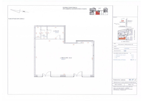 Lokal do wynajęcia - Podchorążych Mokotów, Warszawa, Mokotów, Warszawa, 98,47 m², 7500 PLN, NET-FE689826