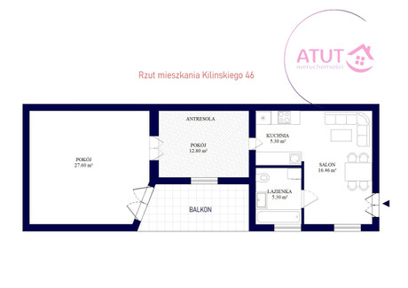 Mieszkanie na sprzedaż - Jana Kilińskiego Śródmieście, Łódź, 67,46 m², 649 000 PLN, NET-212565