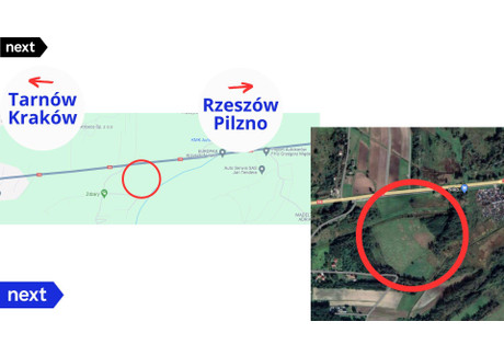 Działka na sprzedaż - Ładna, Skrzyszów, Tarnowski, 30 429 m², 1 400 000 PLN, NET-708