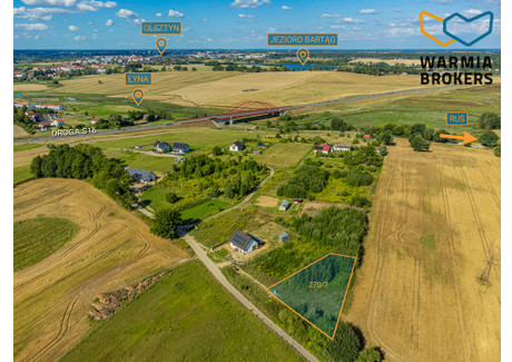 Działka na sprzedaż - Gościniec Niborski Bartąg, Stawiguda, Olsztyński, 1012 m², 209 900 PLN, NET-217/9981/OGS