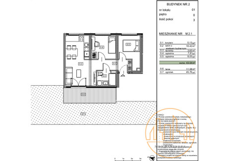 Mieszkanie na sprzedaż - Praga-Północ, Warszawa, Praga-Północ, Warszawa, 44 m², 644 000 PLN, NET-389965