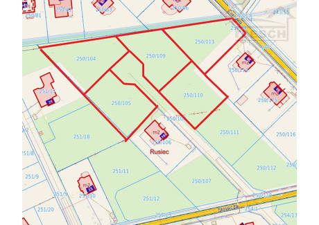 Działka na sprzedaż - Słowicza Rusiec, Nadarzyn, Pruszkowski, 1000 m², 650 000 PLN, NET-1181/1807/OGS