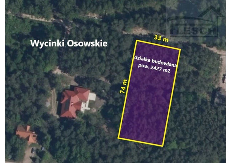 Działka na sprzedaż - Wycinki Osowskie, Żabia Wola, Grodziski, 2427 m², 350 000 PLN, NET-2184/1807/OGS